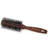 ACCA KAPPA Professional Nylon Boar Bristle Hairbrush, Round 1 ea - B001UXD076