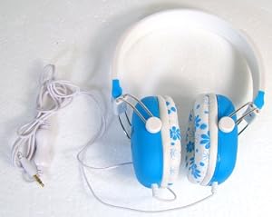 Badaax Hp2134v Blue Stereo Headphones