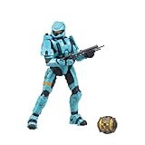 HALO 2009 Wave 2 - Series 5 Equipment Edition Spartan Soldier Scout Figure