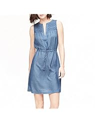 Summer Cotton/Denim Tank Tunic/Mini Dress 