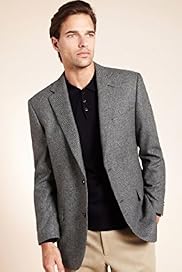 Big Tall Collezione Wool Rich Textured Jacket