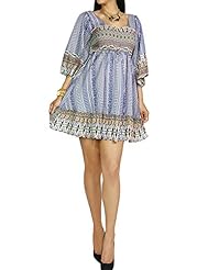 Acrylic/Cotton/Nylon/Polyester/Rayon/Spandex/Viscose/Wool Spring Summer Fall Winter General Print Mini Dress 