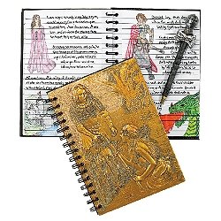 Gothic King Arthurs medievil Writing Tablet notebook