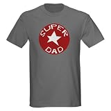 SUPER DAD Baby Dark T-Shirt by CafePress