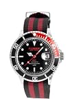 K&BROS Men's Ice-Time 007 Stripe Automatic Watch #9412-4