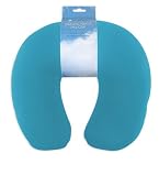 Supersoft Microbead Travel Neck Pillow Turquoise
