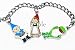 Disney Gnomeo & Juliet Bracelet Complete Set