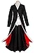 Nouqi® Mens Japanese Anime Black Cosplay Costume Set M Size CC37A-M