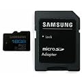Samsung 16Go Class 10 MicroSDHC Haute Vitesse de Carte M�moire avec adaptateur SD