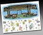 SPONGEBOB SQUAREPANTS boy kid WALL MURAL stickers decor