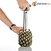 [LIFETIME GUARANTEE] Stainless Steel Cutting Blade Pineapple Easy Peeler Slicer and De-Corer...