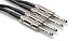 Hosa CSS410 Pro Quality Dual 1/4 TRS Cable 10 Foot
