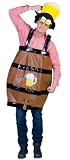 Beer Barrel Oktoberfest Fancy Dress Costume, Hat & Glasses - Bucks Night!