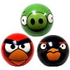 Angry Birds - Foam Balls - SET OF 3 (Red & Black Birds & Pig - 3 inch)