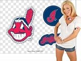 Cleveland Indians Body Art Tatoo