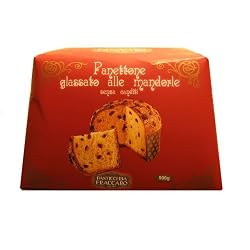 Glazed Panettone with Whole Almonds (Panettone Glassato al Mandorla) 1000 g.