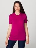 American Apparel Unisex Baby Rib Fitted Short Sleeve T-Shirt