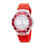 Timex Unisex Marathon Analog Bright Red Resin Watch #T5K3699J
