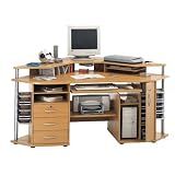 Jahnke Computer-Schreibtisch CS 190 E, Ahorn