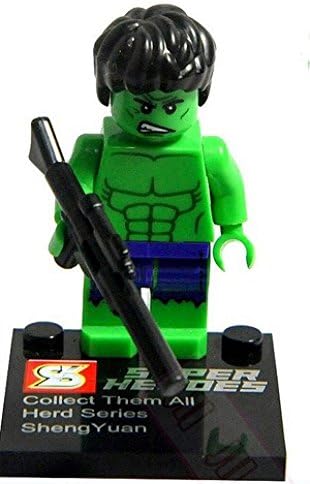 Super heroes The Avengers Figures Superman Batman Iron Man Hulk Wolverine Minifigures building blocks Compatible with lego toys (WITHOUT original boxes)