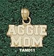 Texas A&M Univ "Aggie Mom" Charm/Pendant