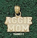 Texas A&M Univ Aggie Mom Charm/Pendant