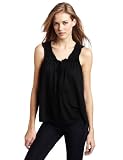 Joie Womens Thalina Jersey Tank Top with Bow at Neck