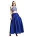 Bridesmay Women's Long Tulle Skirt Maxi Prom Evening Gown Two Way Formal Skirt