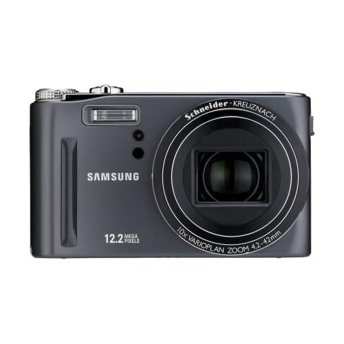 Samsung HZ15W 12MP Digital Camera with 10x Schneider Wide Angle Dual Image Stabilized Zoom and 3.0 inch LCD (Grey)