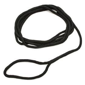 Click here to buy Cordcraft Dockline Double Braided Nylon (3 8X15, Black).
