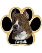 Pit Bull Dog Paw Mouse Pad