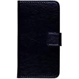 Wallet Case Cover Stand for Blu Studio 5.0 LTE Y530q Three colors available (BLACK)
