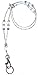 Crystal Style Fashion Women's Beaded Lanyard 34