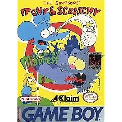 The Simpsons ITCHY & SCRATCHY Miniature Golf Madness (PAL)