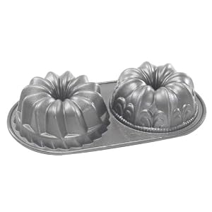 Nordic Ware Platinum Bundt Duet Pan
