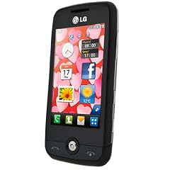 LG GS290 Cookie Fresh Handy (7.6cm (3") Display, Touchscreen, 2MP, 3.5mm Anschluss) black