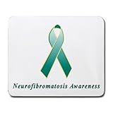Neurofibromatosis Awareness Ribbon Mouse Pad