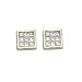 14K Yellow Gold 1/4 ct. Bezel Set Diamond Fashion Earrings
