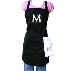 All Moms Go To Heaven Apron - Packaged in a Gift Box with Ribbon