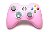 Assecure Pink Silicone Skin Cover Case for Microsoft Xbox 360 Controller