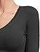 NE PEOPLE Womens Light Weight Basic 3/4 Sleeve V Neck Casual T Shirt with Stretch
