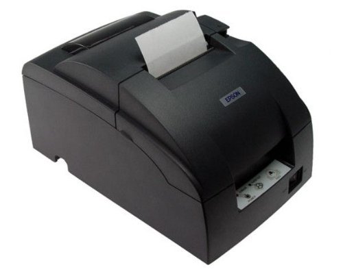 Epson TM-U 220B (TM-U220) - RS232 (Seriell) - schwarz - inkl. NT & Autocutter - ( Nadeldrucker - Bondrucker )