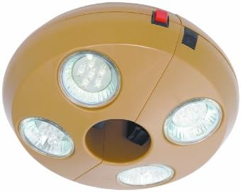 DM Lighting 20275 Umbrella Light with Rechargeable Batteries, Beige