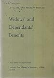Civil Service pension scheme, guide to widows' and dependants' benefits
