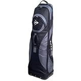 Dunlop Luggage Golf Bag Travel Cover - Black/ Gray