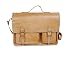 Handsewn Eco Friendly 100% Handmade Leather Laptop Bag - Vegetable Tanned and Chemical Free - Free PC Game with Every Purchase