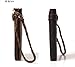 Men and Women Brown Bifold Vintage Long Style Hand Made Leather Chain Wallet