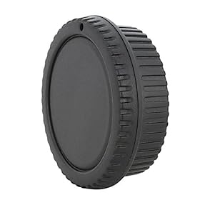 EzFoto Body Cap and Lens Rear Cap for Canon Camera and Lens