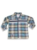 True Competitor - Boys Flannel Shirt, Blue, Navy, Olive