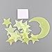 Velishy(TM) Moon Star Noctilucent Wall Sticker Kid Decal